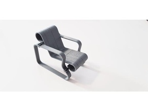 paimio chair - gift card construction toys 3d print model - Mito3D