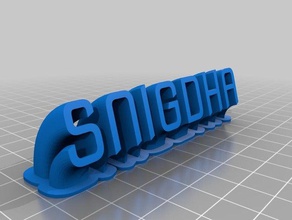 snigdha de la oficina personalizado 3d print model - Mito3D