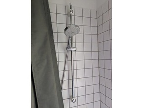 esnek duş bar duvara montaj wandhalterung f r brausestange banyo showerbar monte 3d print model - Mito3D