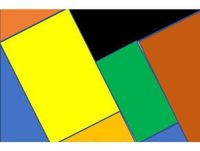 tangram rompecabezas de la bandeja puzzles 3d print model - Mito3D