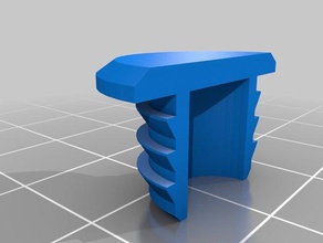 my customized cap hole replacement parts 3d print model - Mito3D