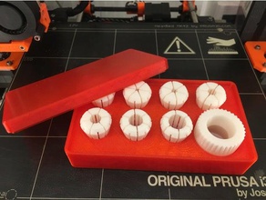 case collet drill stop tool holders & boxes 3d print model - Mito3D