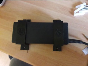 support alimentation pc hp ou autre modifiables ordinateur portable de ravitaillement soutien 3d print model - Mito3D