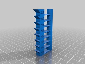el calor de la torre petg normal y mini La impresión en 3d las pruebas 3d print model - Mito3D