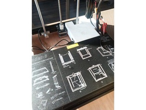 ender5 adicionais caixa de componentes eletrônicos Impressora 3d peças ender 3d print model - Mito3D