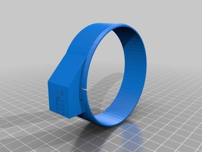 74mm ring compresseur L'impression 3d 3d print model - Mito3D