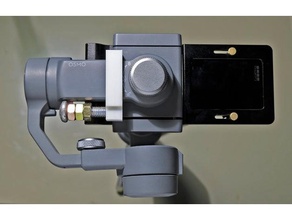 dji osmo mobile Zähler-Gewicht Kamera 3d print model - Mito3D