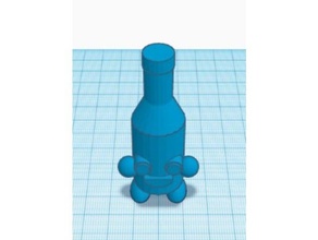 soda bottle shopkin art shopkins tinkercad toy 3d print model - Mito3D