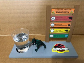 dinosaur detection device toys & games 3d print model - Mito3D