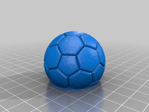 fussball f r petling sport & outdoors geocache container geocaching box 3d print model - Mito3D