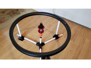 wheel lacing jig sport & outdoors 3d print model - Mito3D