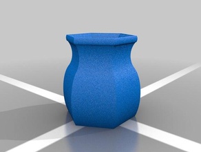 treasure pot 1 containers customized 3d print model - Mito3D