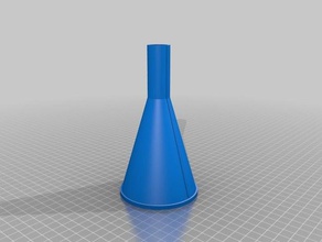 2mm 150 funnel kitchen & dining customized 3d print model - Mito3D