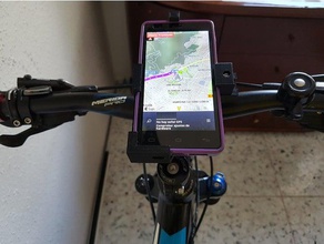 bike smartphone holder bks sport & outdoors support universal 3d print model - Mito3D