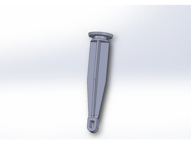 tappo di scarico bagno drainplug lavandino 3D print model - Mito3D