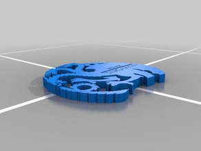 maison targaryen sigil les signes et logos jeu des trônes 3d print model - Mito3D