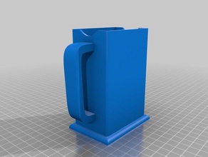 juice box holder kitchen & dining 3d print model - Mito3D