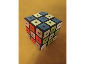 rubik cubt tile set i puzzle 3d print model - Mito3D