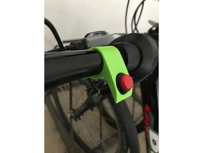 bike handlebar button customizable&gt onshape sport & outdoors bicycle electronics switch 3d print model - Mito3D