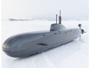 soviet submarine vehicles akula victor 3d print model - Mito3D