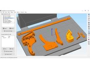 harbor freight réplica de la abrazadera herramientas 3d print model - Mito3D