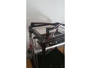 flsun cube - chain brackets 15x25 3d printing 3d print model - Mito3D
