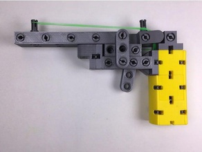 kbricks rubber gun construction toys open source 3d print model - Mito3D