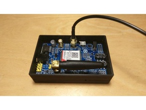 sim808 sviluppo scatola di cartone l'elettronica 808 arduino gps gsm sim 3d print model - Mito3D