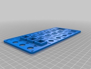 güç kaynağı atx paneli zewn trzny zasilacza - dış panel elektronik 3d print model - Mito3D