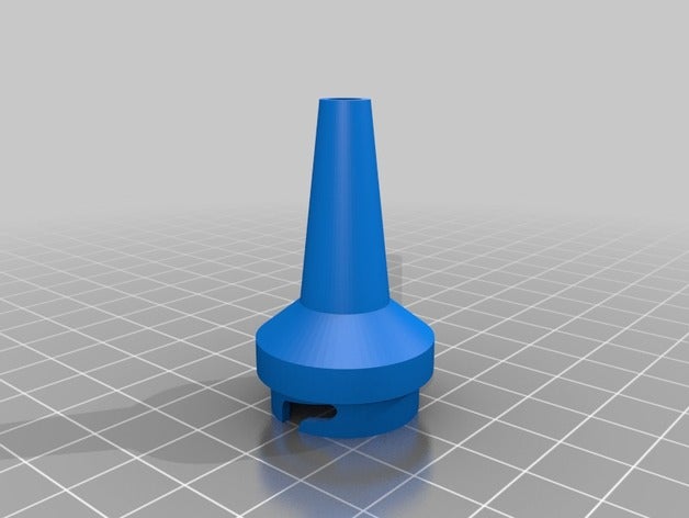ohrtrichter 7mm pièces 3D print model - Mito3D