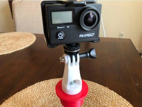 gopro mount accessory camera 3d print model - Mito3D