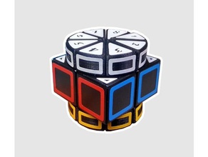 mini máquina do tempo 2x2x3 extensões quebra-cabeças mod cubo candado cubóide rubik zock 3d print model - Mito3D