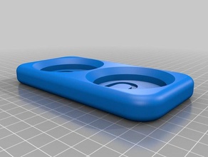 Salz-Pfeffer-tray Küche und Esszimmer Pfeffer aus der Mühle Salz Salz-Mühle Fach 3d print model - Mito3D