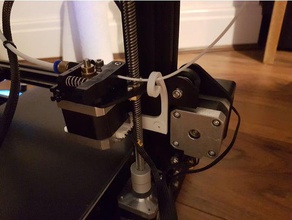 creality ender 3 filament guide 3d printer accessories ender3 snapfit upgrade 3d print model - Mito3D