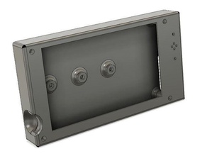 paneldue 5i caso utilizável sd cartão de acesso Impressora 3d peças railcore 300zl slot 3d print model - Mito3D