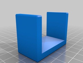 il mio personalizzati u staffa semplice parametrico discreto fai da te su misura 3d print model - Mito3D