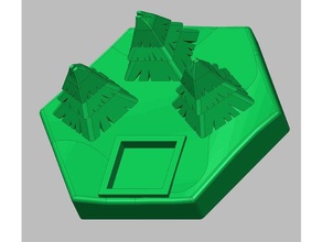 terraforming mars Wald Kacheln Spielzeug & game Zubehör boardgames den bewohnbar zu machen 3d print model - Mito3D