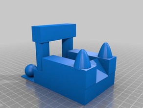 tapınak 3d yazıcı ekstruder 3d print model - Mito3D