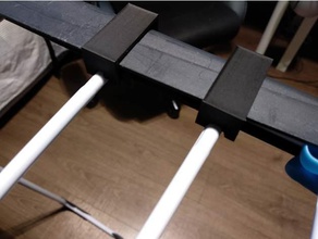 vileda rei rack de secagem airer reparação clipes peças substituição 3d print model - Mito3D