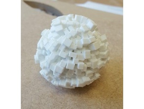 cubes planet math art 3d print model - Mito3D