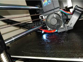 prusa hoş bir özellik ayı boreskop GiB monte edin 3d baskı i3 3d print model - Mito3D