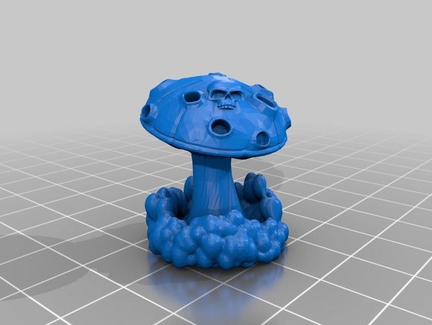mächtige Pilz 3d-drucken Alter sigmar endlos Zauber gloomspite gitz warhammer 3D print model - Mito3D