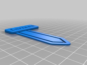 clip de larissa la oficina personalizado 3d print model - Mito3D