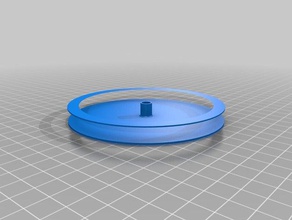 my customized centrifugal fan blade parts 3d print model - Mito3D