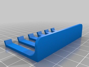 cabo mini rack organizador revista porta-ferramentas & caixas personalizado 3d print model - Mito3D