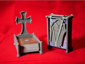 fury dracula card-Inhaber Spielzeug & game Zubehör 3d print model - Mito3D