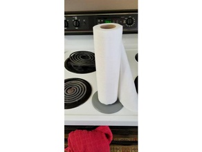 toalla de papel soporte los hogares 3d print model - Mito3D