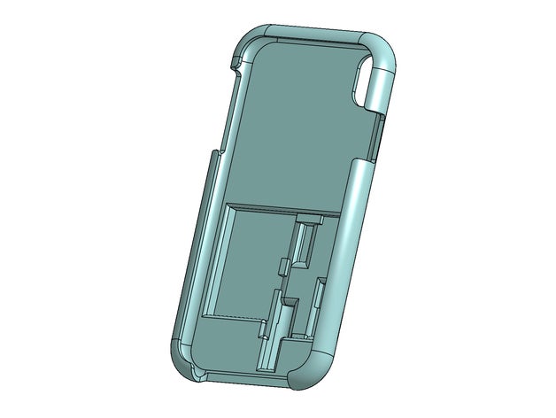 rileylink iphone xr cas téléphone mobile 3D print model - Mito3D