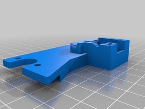 creality cr-10s stock filament sensor mount base replacement 3d printer parts cr10 3d print model - Mito3D