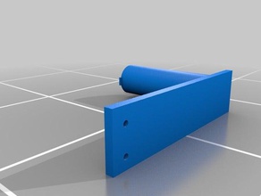 wall filament holder 3d printer accessories spool mount 3d print model - Mito3D